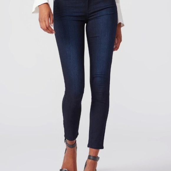 PAIGE Denim - Paige Hoxton Ankle Dark Wash Denim Blue Jeans